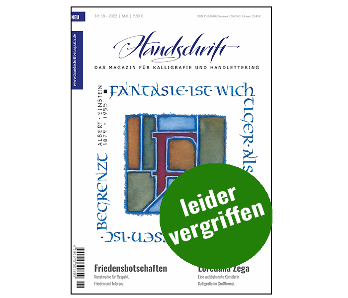 Handschrift 18. Ausgabe