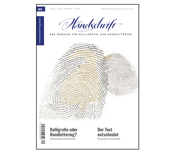 Handschrift 20. Ausgabe