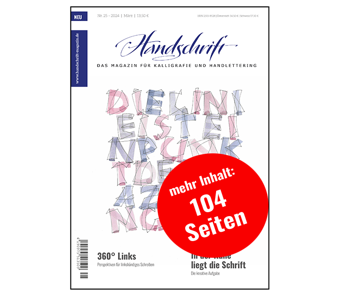 Handschrift 25. Ausgabe